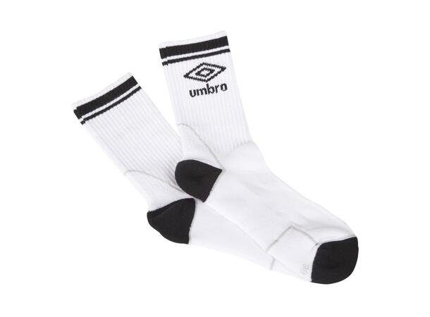 UMBRO Core Indoor Sock Short Hvit 35-38 Kort håndballstrømpe 